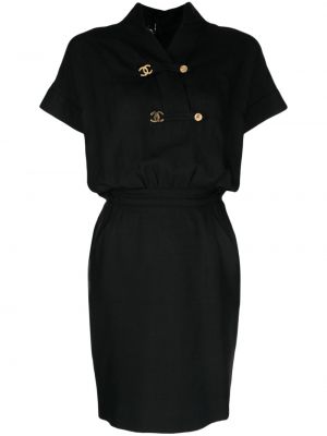 Μini φόρεμα Chanel Pre-owned μαύρο