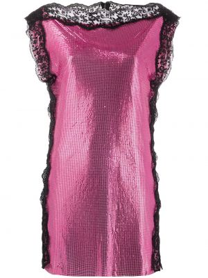 Sukienka mini Christopher Kane, różowy