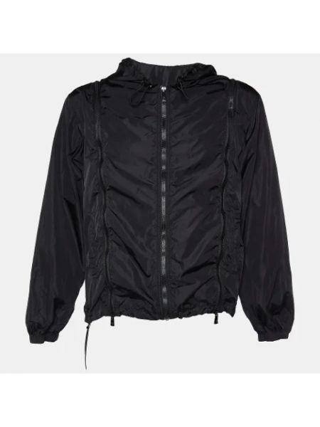 Nylonowa kurtka Versace Pre-owned czarna