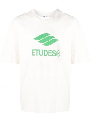 T-shirt en coton à imprimé Etudes