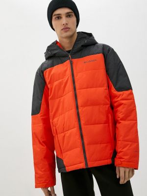 Куртка горнолыжная Columbia, оранжевая