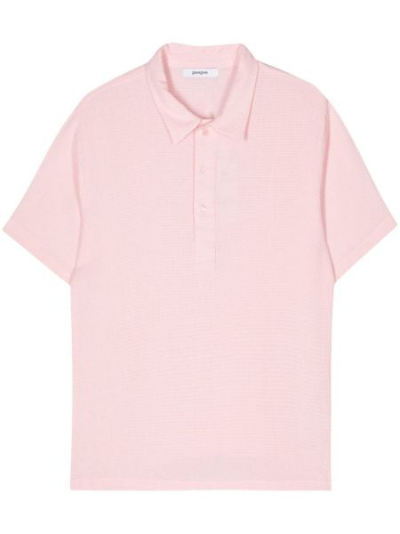 Medvilninis polo marškinėliai Gimaguas rožinė