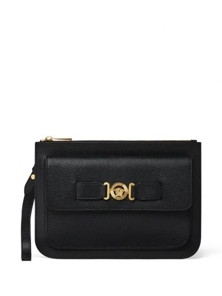 Pochette en cuir Versace