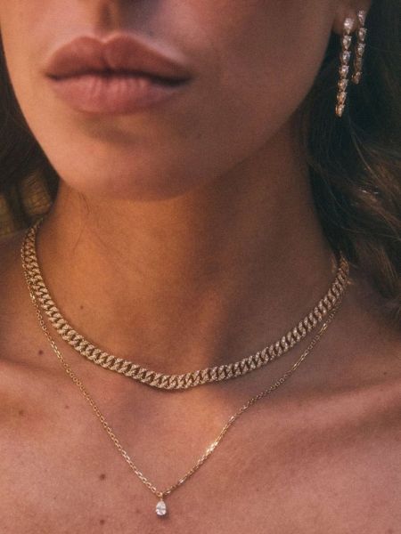 Z růžového zlata náhrdelník Anita Ko