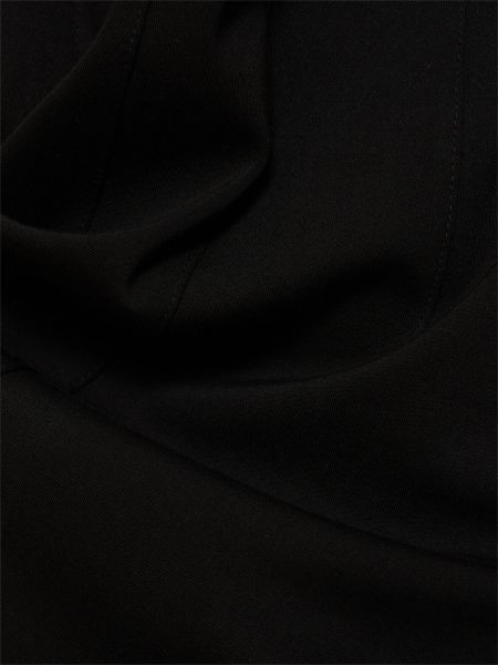 Vestido largo de algodón Auralee negro