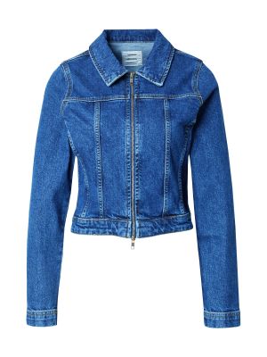 Bavlnená džínsová bunda Cotton On modrá
