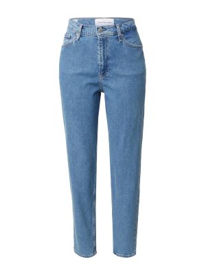 Boyfriend Calvin Klein Jeans синьо
