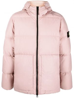 Vattert jakke Stone Island rosa