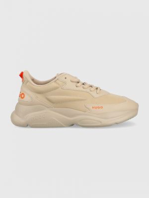 Sneakers boty HUGO Leon  , 50492874 - Béžová