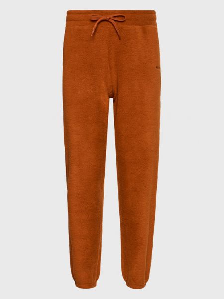 Тканевые брюки Brixton оранжевые
