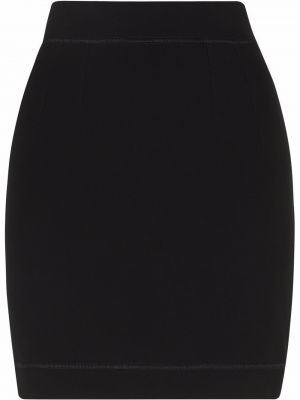 Piegulošas minisvārki Dolce & Gabbana melns