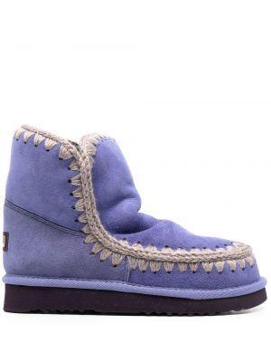 Bottines Mou violet