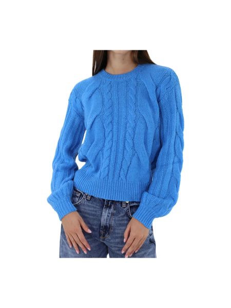 Sweter Twinset niebieski
