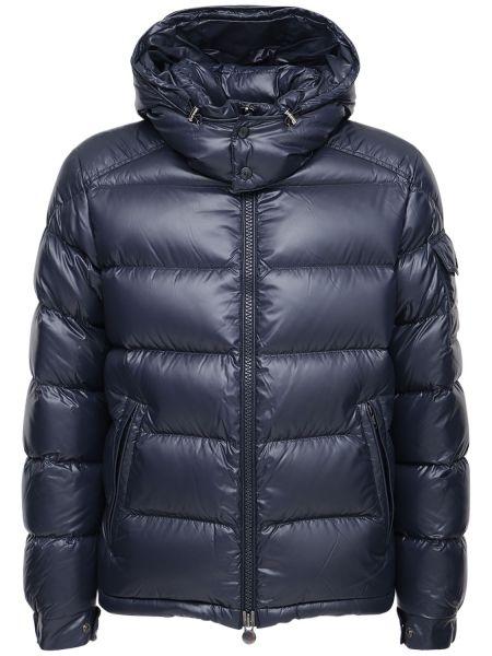 Nylon dunjakke Moncler blå