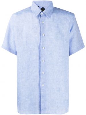 Camisa con bordado Billionaire azul