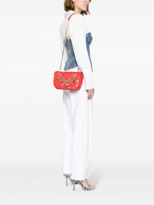 Kožená taška přes rameno Versace Jeans Couture