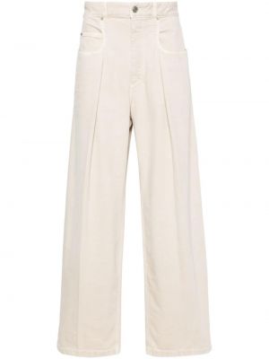 Плисирани relaxed памучни панталон Marant