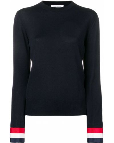 Jersey de tela jersey Thom Browne negro