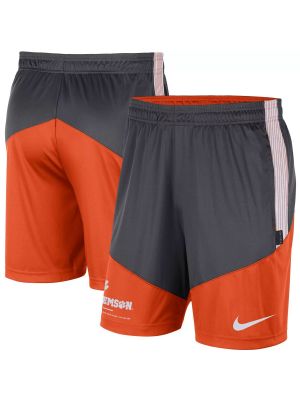 Трикотажные шорты Nike оранжевые