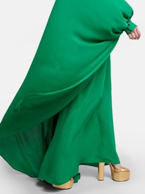 Robe longue Valentino vert