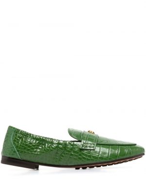 Loafers Tory Burch grön