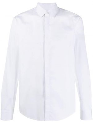 Риза с копчета Sandro бяло