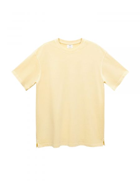 Тениска Mango Man жълто