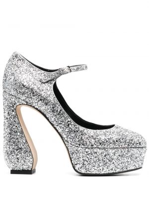 Plateau pumps Si Rossi silber