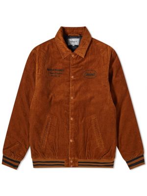 Куртка Carhartt WIP Rugged Letterman коричневый