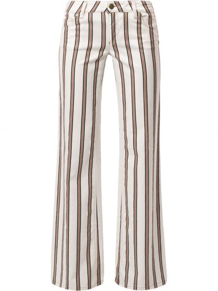 Pantalones a rayas Gucci Pre-owned blanco
