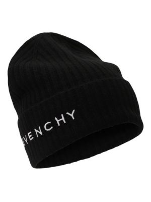 Кашемировая шерстяная шапка Givenchy черная