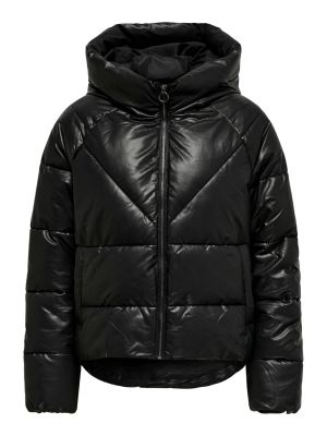 Žieminis paltas Only Petite juoda