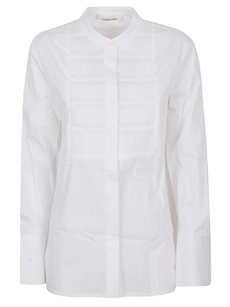 Camicia di cotone Liviana Conti bianco