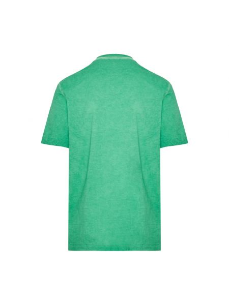 Camiseta de algodón Dsquared2 verde