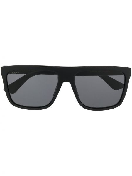 Oversized briller Gucci Eyewear sort