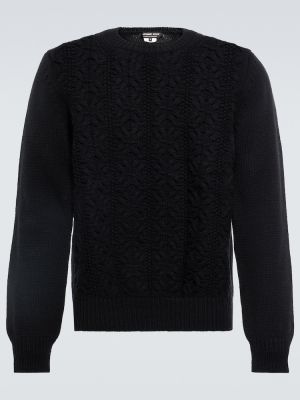 Вълнен пуловер Comme Des Garã§ons Homme Deux черно