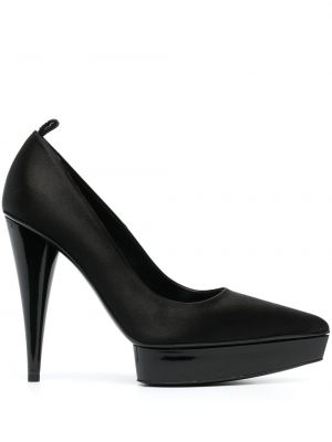 Pantofi cu toc cu platformă Tom Ford negru