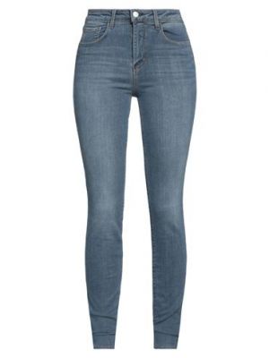 Jeans di cotone in lyocell L'agence blu