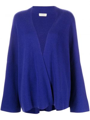 Strikke cashmere strikkegenser Lapointe blå