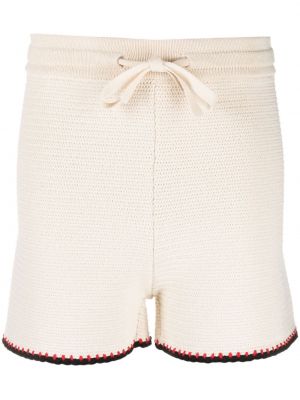 Shorts en coton Jil Sander blanc