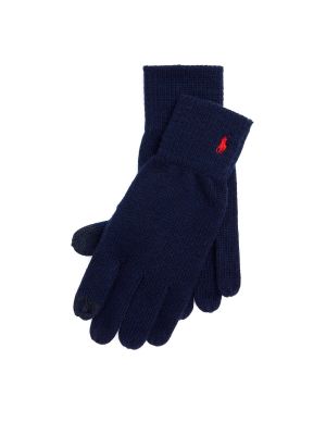 Γάντια Polo Ralph Lauren μπλε