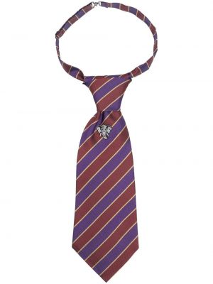 Вратовръзка бродирана Kenzo виолетово