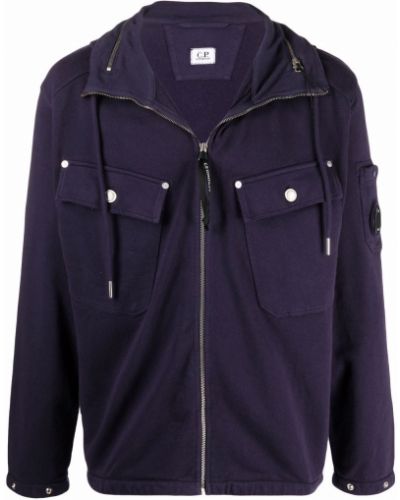 Chaqueta con capucha C.p. Company violeta