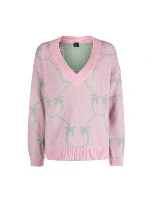 Sweter Pinko różowy