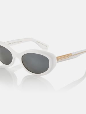 Okulary przeciwsłoneczne Khaite białe