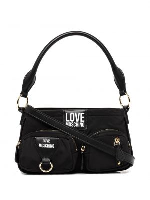 Crossbody väska Love Moschino svart