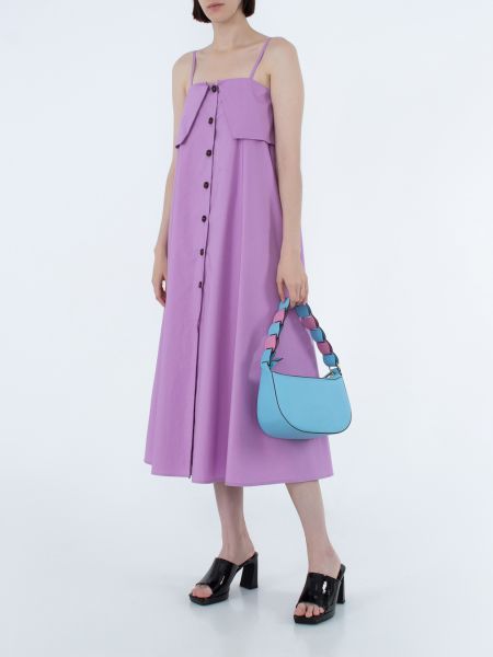Платье Erika Cavallini фиолетовое