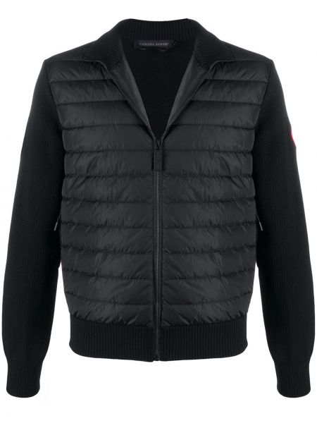 Vattert jakke Canada Goose svart