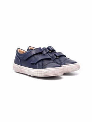 Sneakers con velcro Pèpè blu