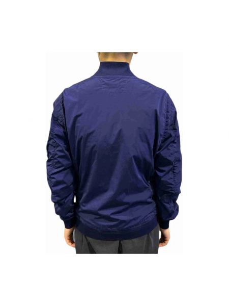 Elegante chaqueta bomber C.p. Company azul